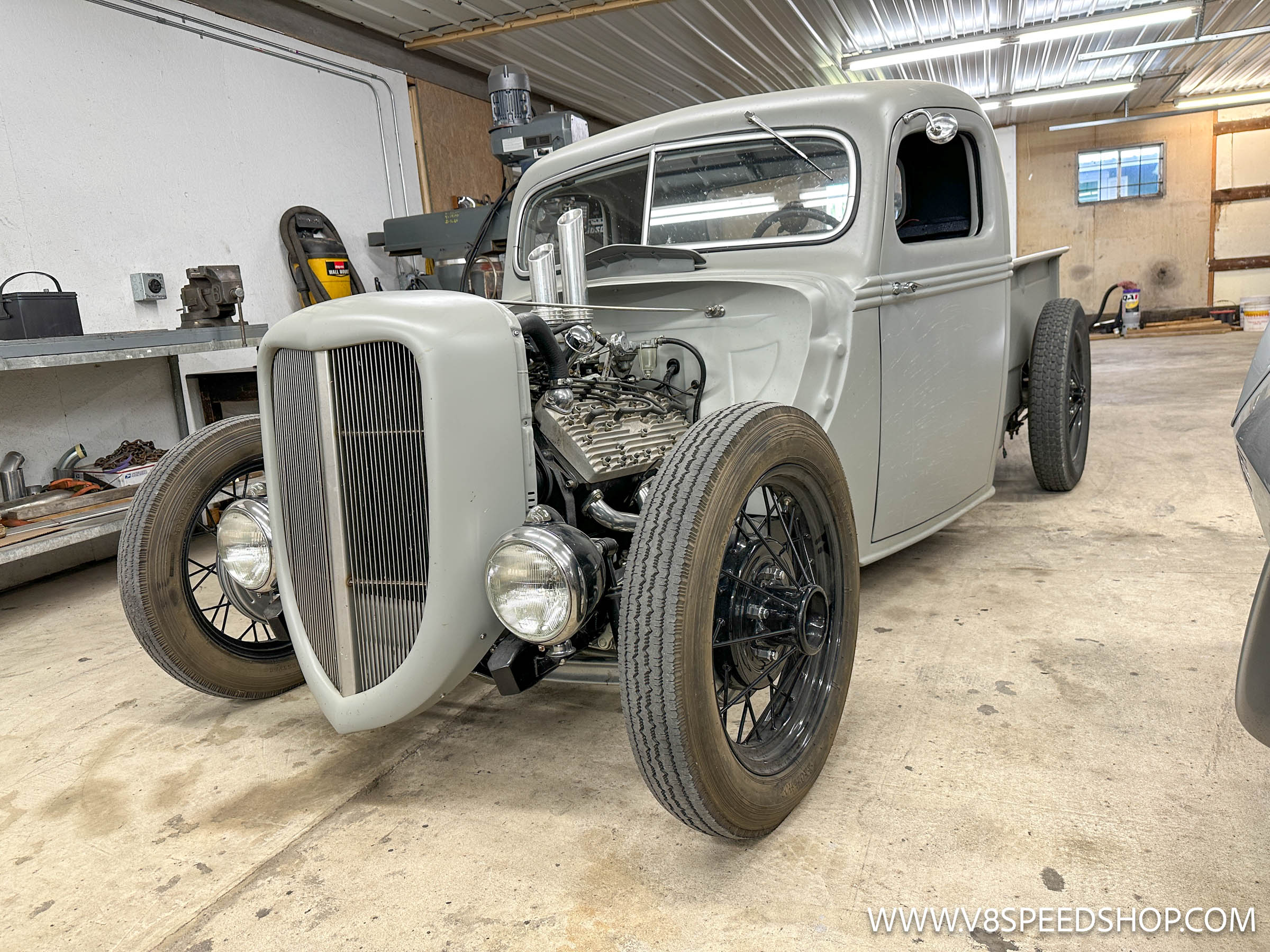 1938 Ford Pickup Updates at the V8 Speed and Resto Shop