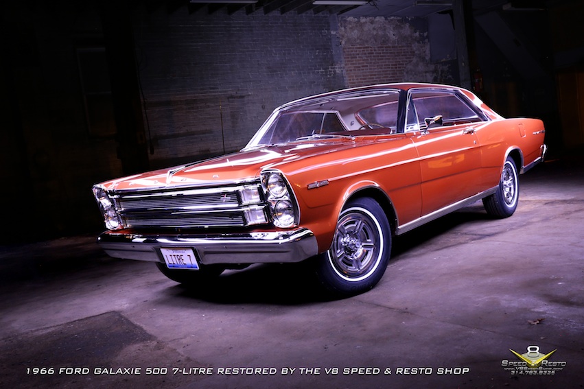 1966 Ford Galaxie 7-Litre Complete Restoration at V8 Speed & Resto Shop