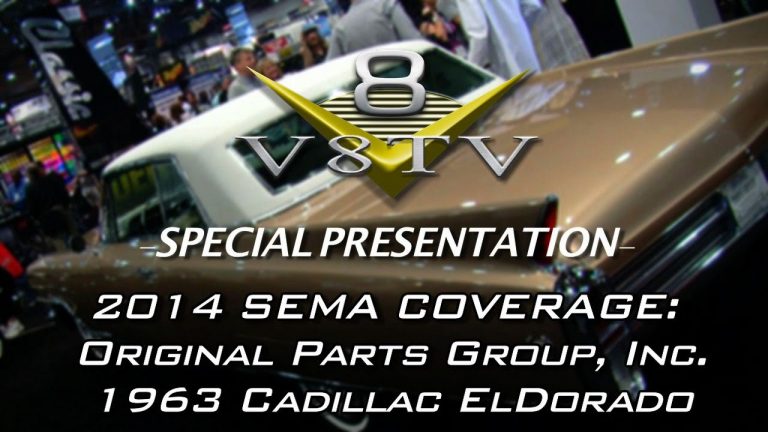 OPGI 1963 Cadillac Eldorado at 2014 SEMA Show Video V8TV
