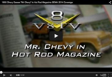 1955 Chevy Gasser “Mr. Chevy” in Hot Rod Magazine