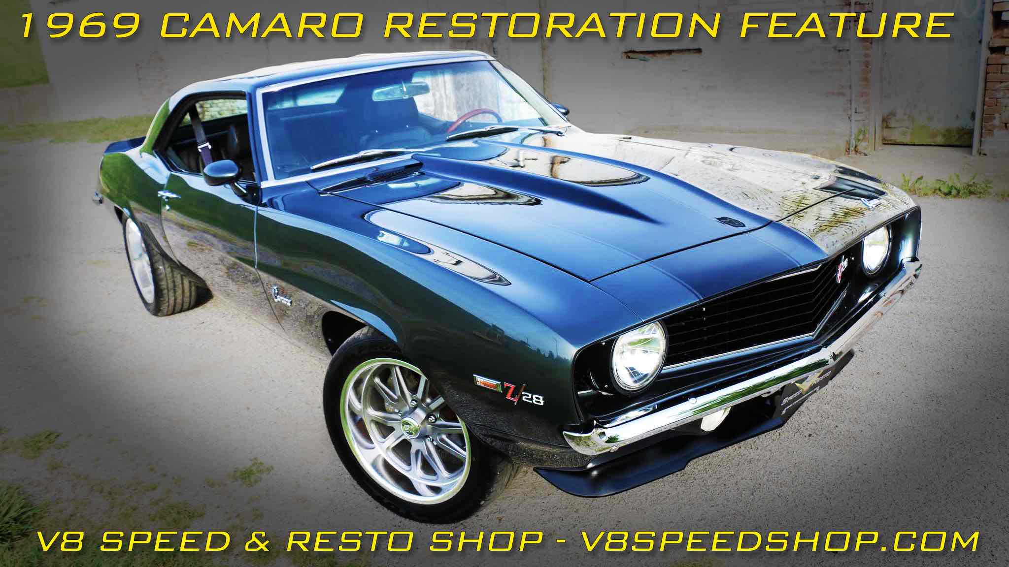 1969 Camaro "Carbon Flash" Restoration At V8 Speed & Resto Shop