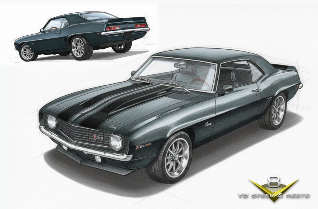 1969 Chevrolet Camaro Resto Mod Built By V8 Speed and Resto Shop in Red Bud, IL