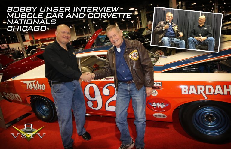 Spending Time wtih Bobby Unser at the 2016 Muscle Car and Corvette Nationals