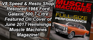 1966 Ford Galaxie Restored by V8 Speed and Resto Shop on Hemmings Muscle Machines Cover