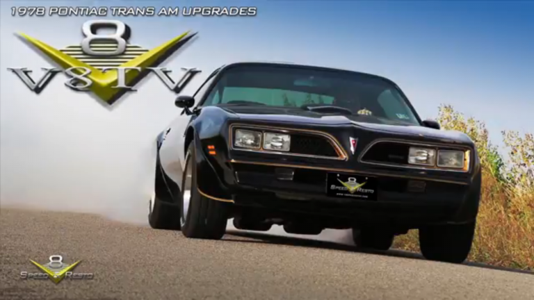 1978 Pontiac Trans Am Fuel Injection Overdrive Upgrades at V8 Speed and Resto Shop