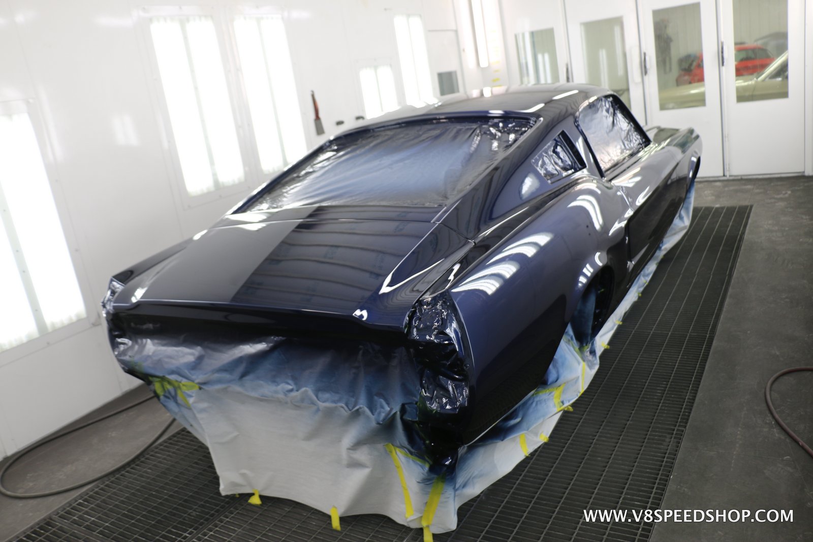 1967 Ford Mustang Body Restoration Photo Gallery at V8 Speed and Resto Shop