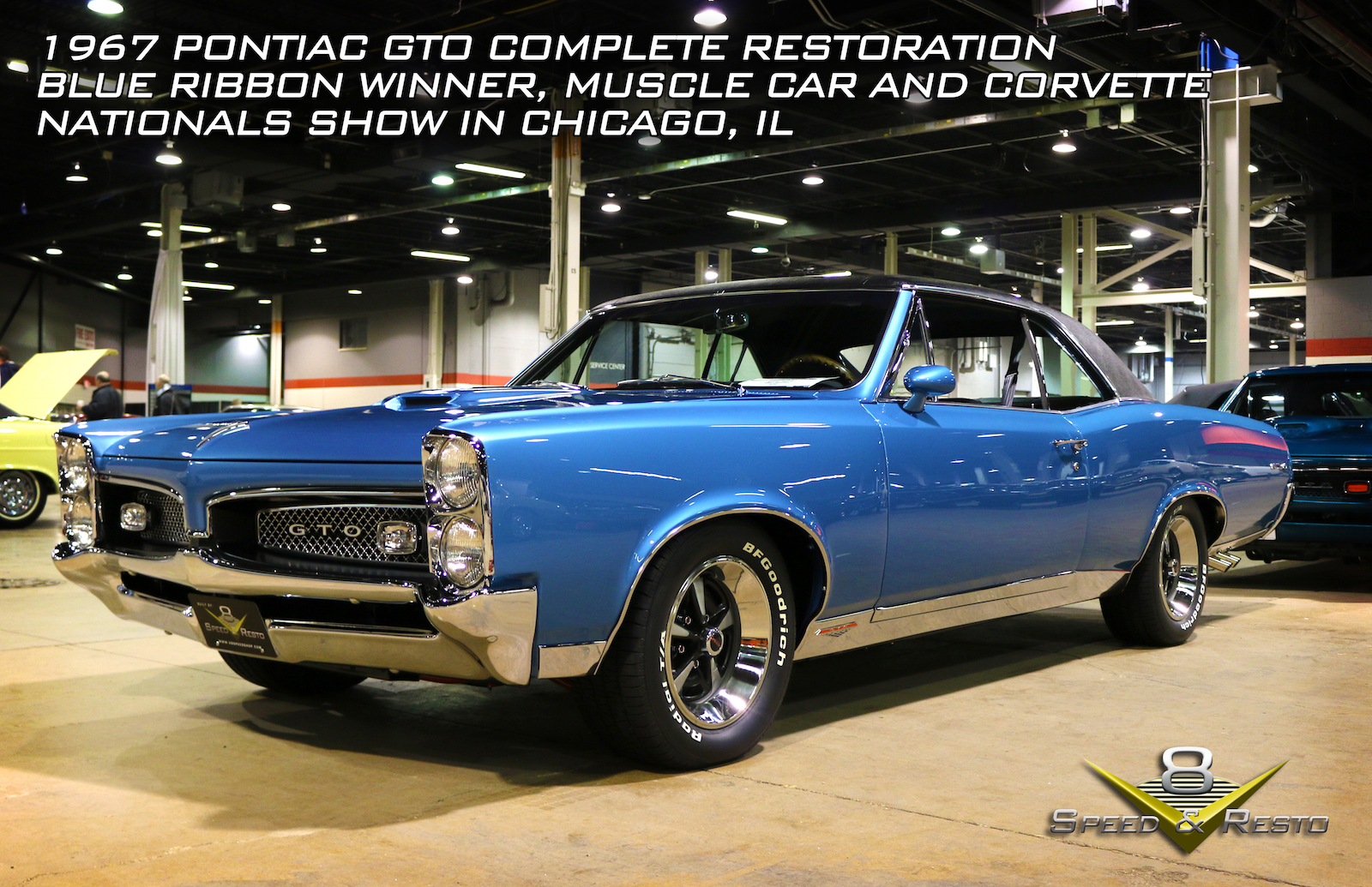 1967 Pontiac GTO Restoration Photo Gallery at V8 Speed and Resto Shop