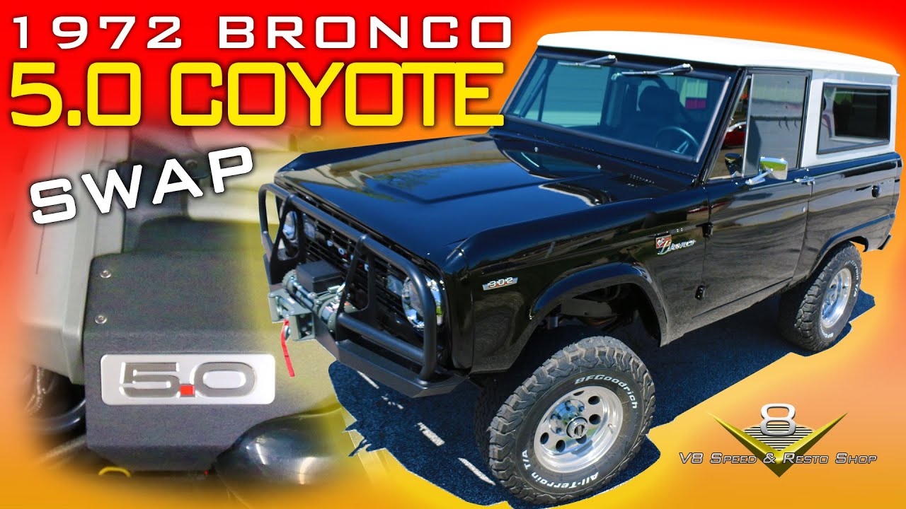 lassic Ford Bronco Gets Modern Muscle with Coyote V8 Swap at the V8 Speed and Resto Shop!