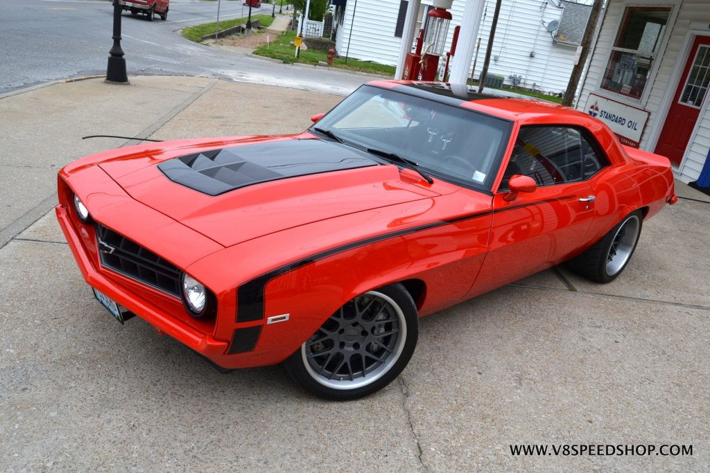 1969 Chevrolet Camaro Lous Change LSA Supercharged Pro-Touring Camaro Build Photo Gallery