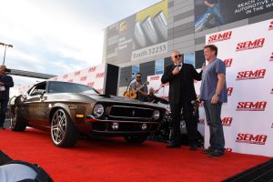 Kevin Oeste Emcee's SEMA Monday Night Reveal