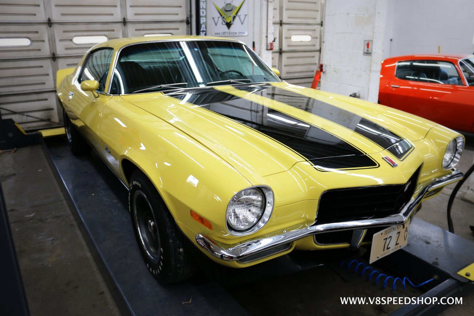 1972 Chevrolet Camaro Z28 Engine Bay Restoration at V8 Speed & Resto Shop