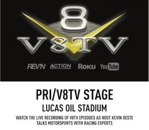 V8TV hosts live stage at 2018 PRI show