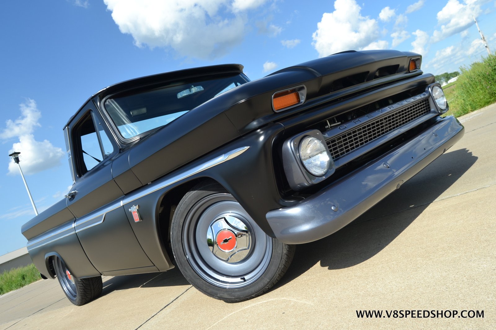 1964 Chevrolet C-10 Pickup Restoration and LS Engine Conversion at V8 Speed & Resto Shop