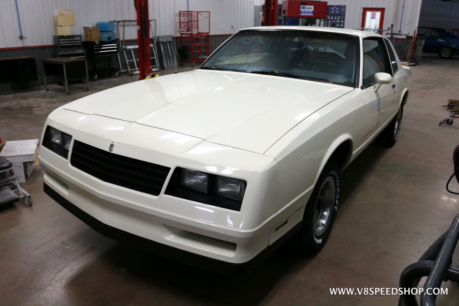 1985 Chevrolet Monte Carlo SS LS3 Engine Installation at V8 Speed and Resto Shop