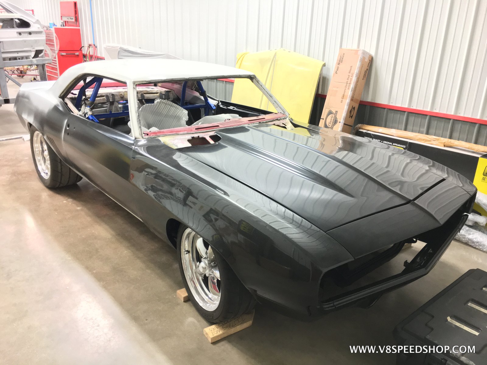 1969 Chevrolet Camaro Fabrication, Bodywork, and Paint at the V8 Speed and Resto Shop
