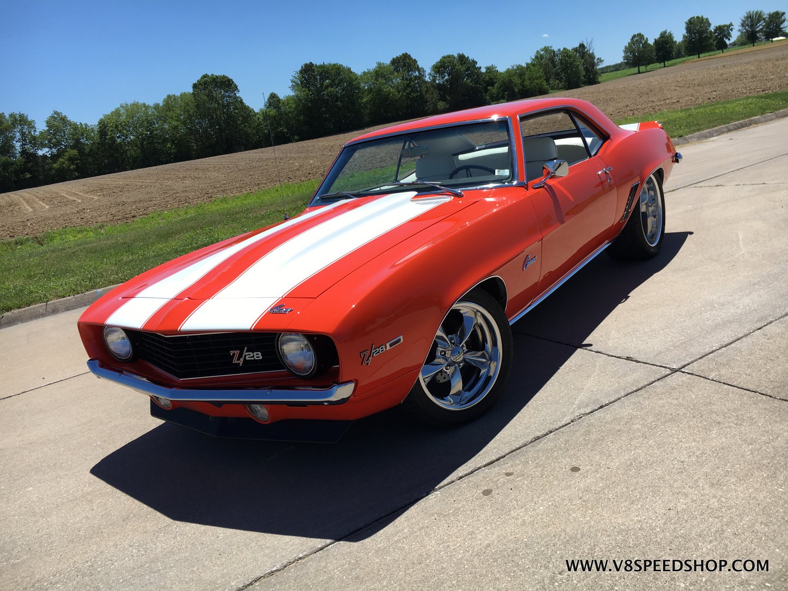 1969 Chevrolet Camaro Tuning and Suspension Updates at the V8 Speed and Resto Shop