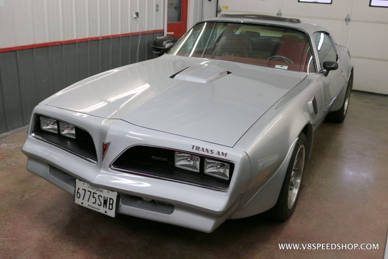 1977 Pontiac Trans Am Upgrades and Repaint at V8 Speed & Resto Shop