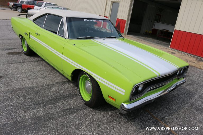 1970 Plymouth Road Runner Transformation at the V8 Speed and Resto Shop
