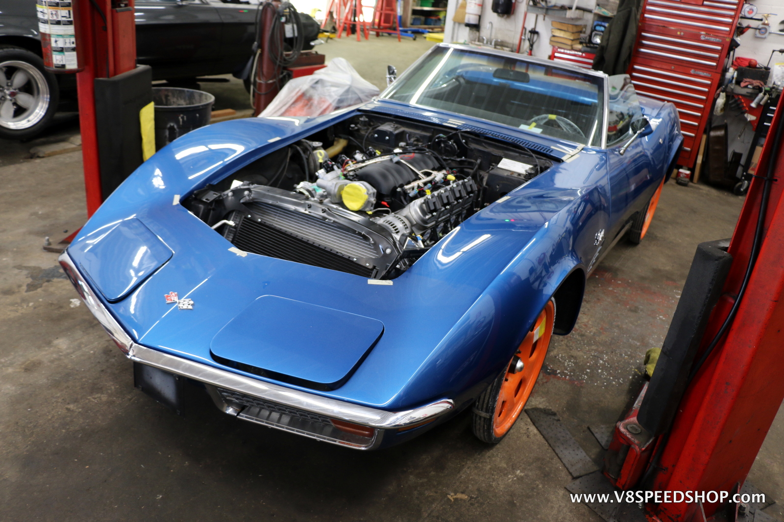 1972 Chevrolet Corvette Upgrades at the V8 Speed and Resto Shop