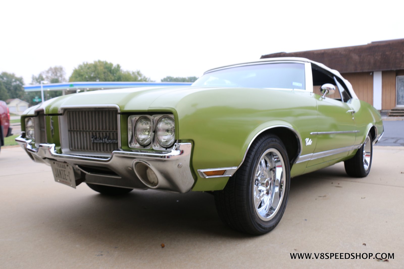 1971 Oldsmobile Cutlass Supreme Convertible Maintenance at V8 Speed and Resto Shop