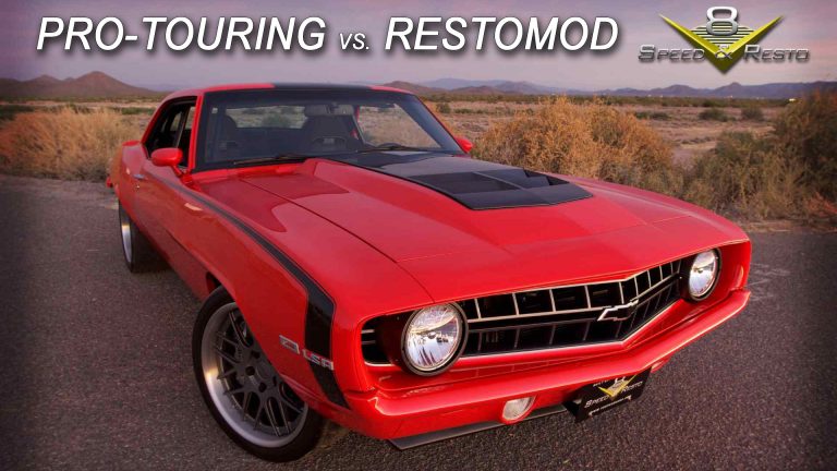 Pro Touring, Resto Mod, or Pro Street?   What is the difference, and what do you drive? V8TV Video