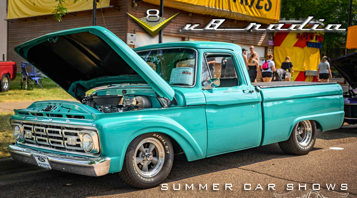 Summer Car Shows, Keeping It Cool, Street Machine Summer Nationals, Automotive Trivia, and More on the V8 Radio Podcast