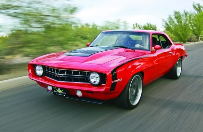 V8 Speed & Resto Built 1969 Camaro “Lou’s Change” featured in April, 2014, Hemmings Muscle Machines Magazine!