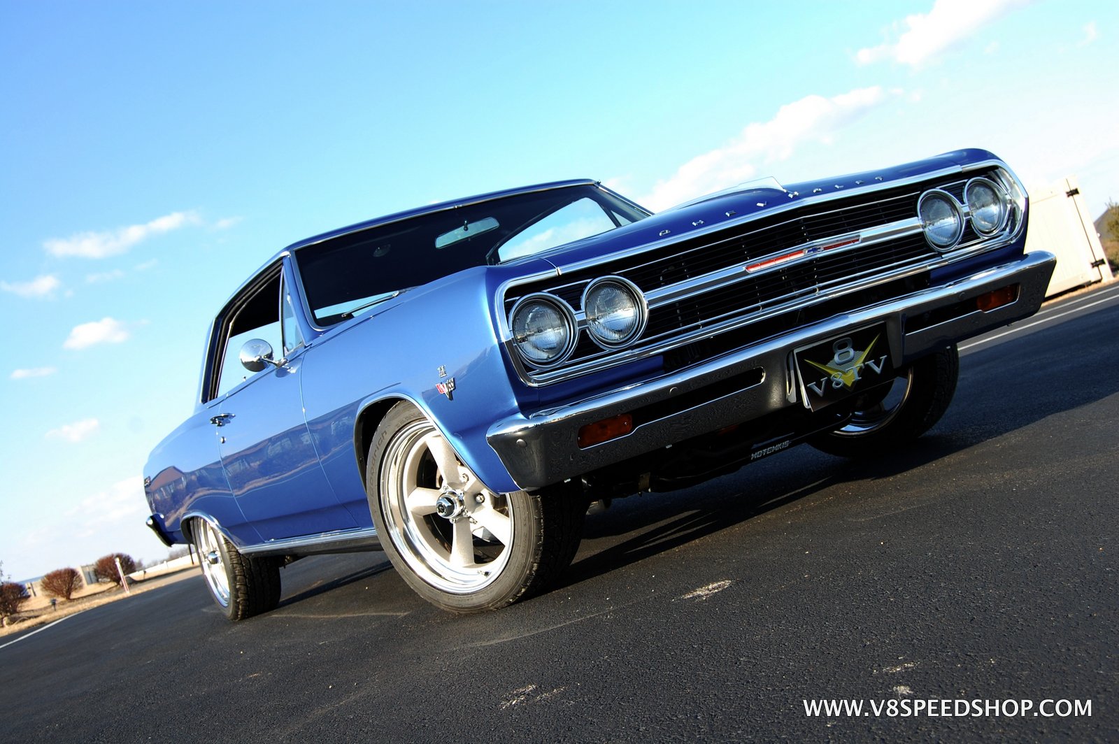 1965 Chevrolet Chevelle SS restored at V8 Speed and Resto Shop