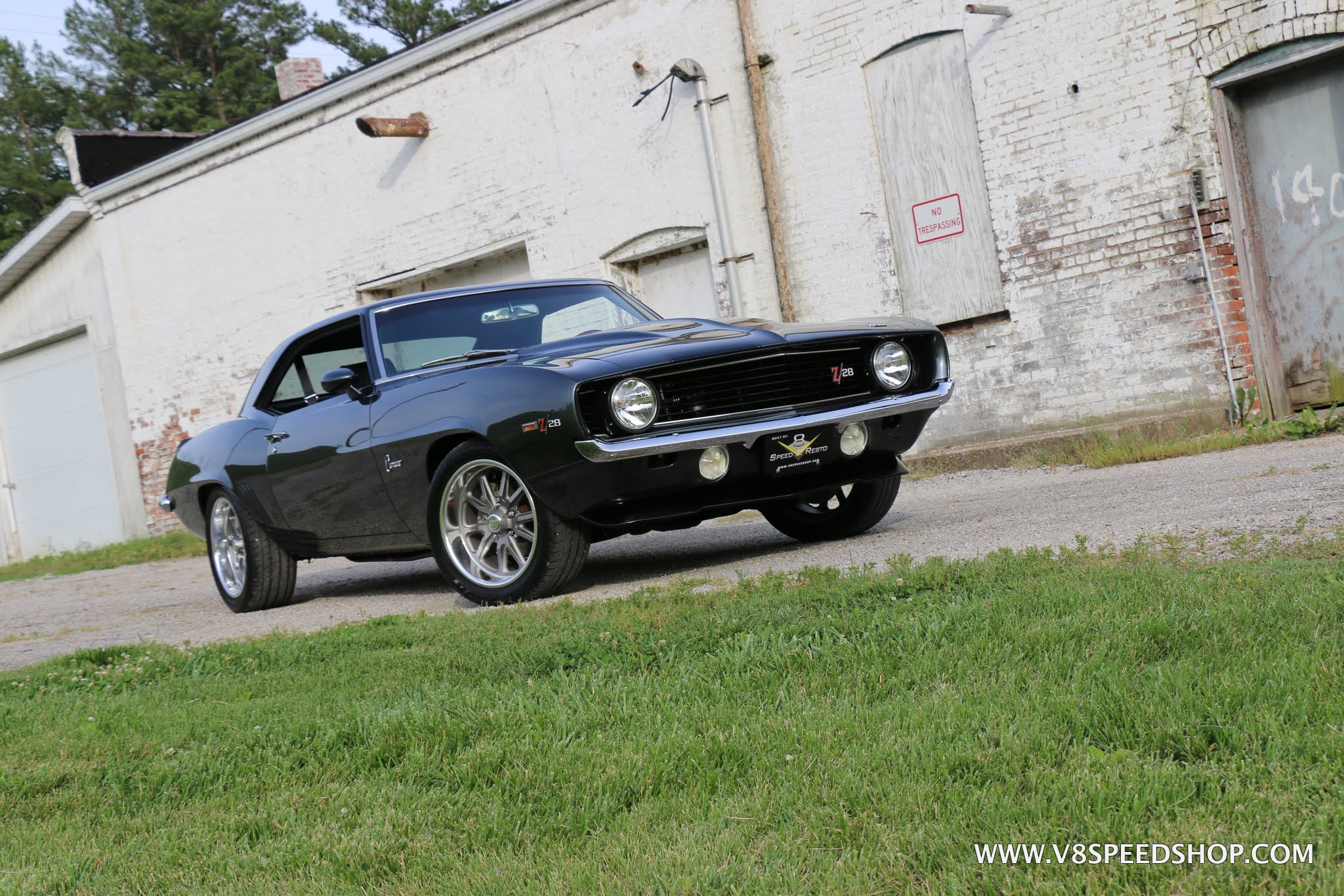 1969 Chevrolet Camaro restored by the V8 Speed and Resto Shop