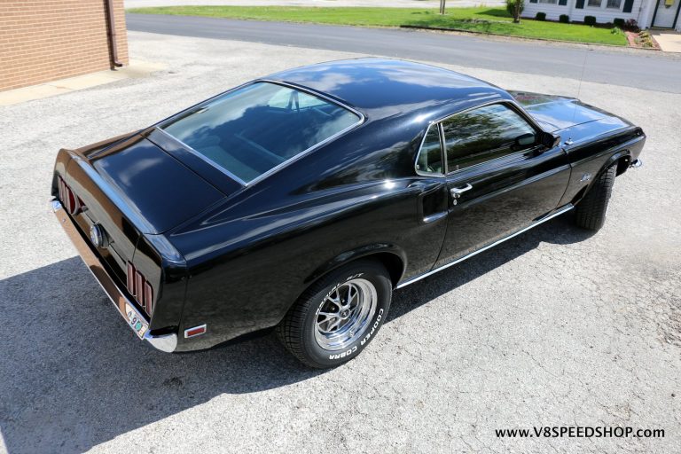 1969 Ford Mustang Fastback Maintenance at the V8 Speed and Resto Shop