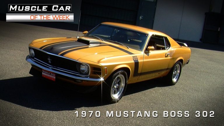 Muscle Car Of The Week Video Episode #84:  Ford Mustang BOSS 302 Video