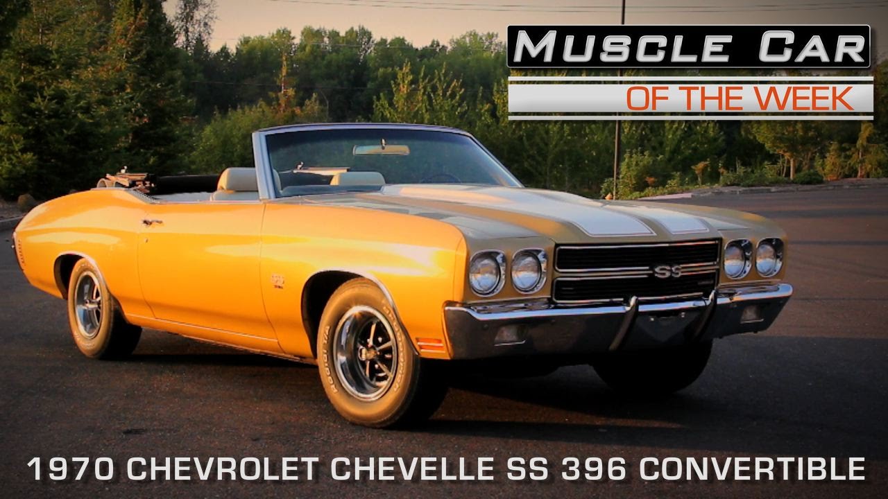 Muscle Car Of The Week Video Episode #128:  1970 Chevelle SS 396 Convertible