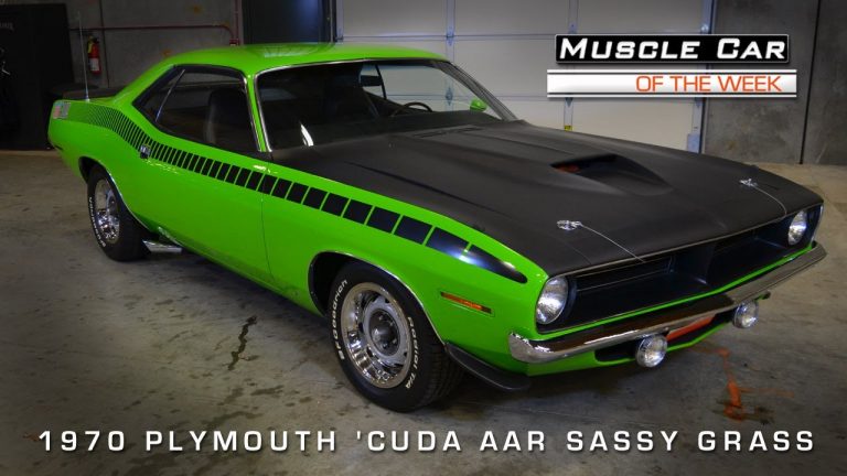 Muscle Car Of The Week Video #50: 1970 Plymouth ‘Cuda AAR Sassy Grass Green Video