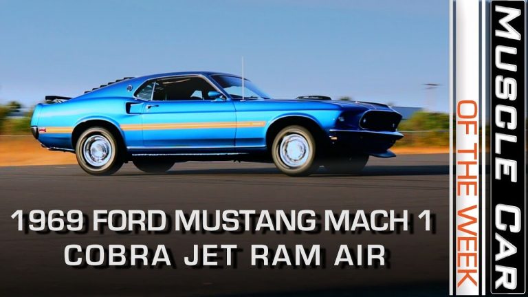 1969 Ford Mustang Mach 1 428 Cobra Jet Ram Air: Muscle Car Of The Week Video Episode 244 V8TV