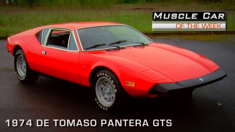 Muscle Car of the Week Video #102: 1974 De Tomaso Pantera GTS