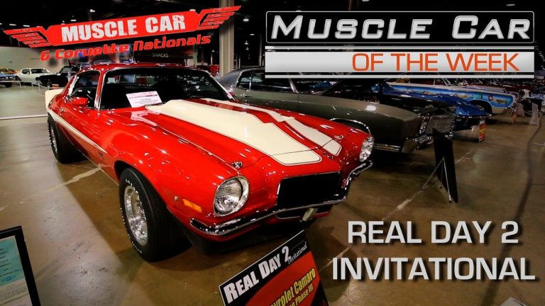 Day 2 Cars at Muscle Car and Corvette Nationals – Muscle Car Of The Week Video Episode #197