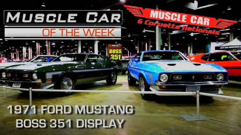 1971 BOSS 351 at Muscle Car and Corvette Nationals – Muscle Car Of The Week Video Episode #195