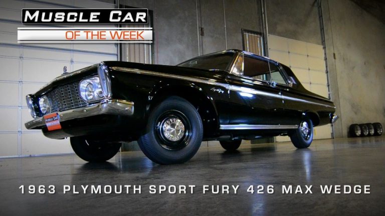 1963 Plymouth Sport Fury 426 Max Wedge Muscle Car Of The Week Video #60