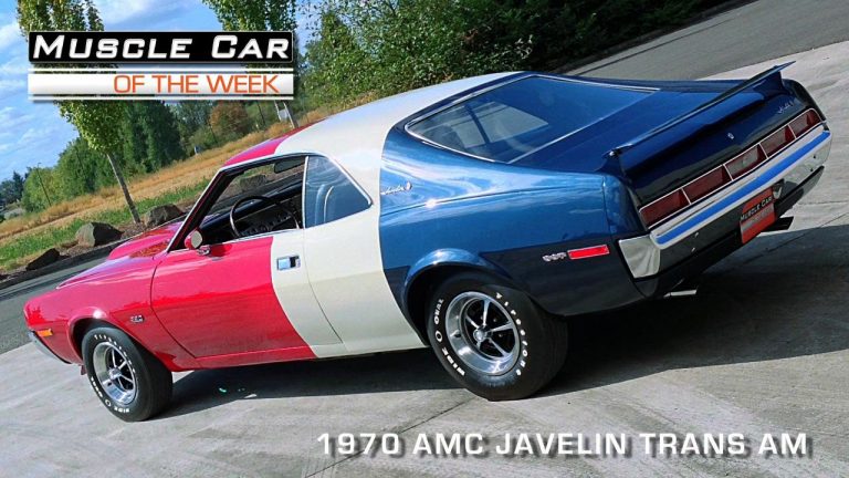 Muscle Car Of The Week Episode #88: 1970 AMC Javelin Trans Am Video