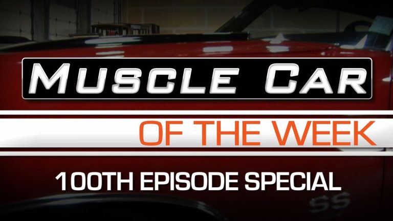 Muscle Car Of The Week 100th Episode Special Presentation Video
