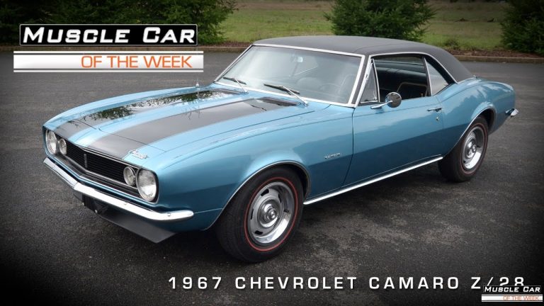 Muscle Car Of The Week Video #39: 1967 Camaro Z/28 Video