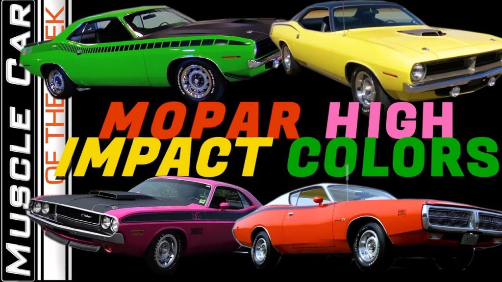 Mopar High Impact Colors of 1970 Muscle Car Of The Week Video Episode 337