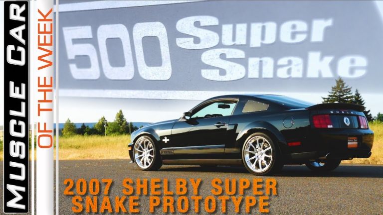 2007 Shelby Super Snake Prototype: Muscle Car Of The Week Episode 287