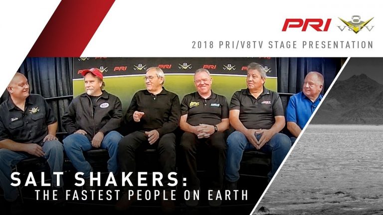 Salt Shakers The Fastest People On Earth Bonneville Round Table at 2018 PRI Show Full Length Feature