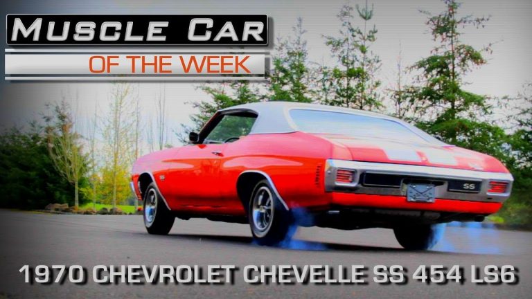 1970 Chevelle SS LS-6 454 4-Speed Muscle Car Of The Week Video Episode 219 V8TV