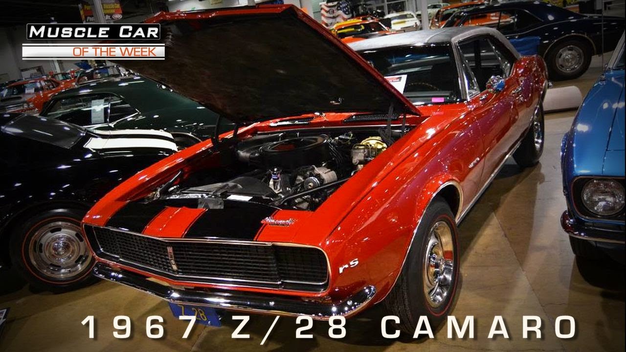 Muscle Car Of The Week Video #26: 1967 Camaro Z/28