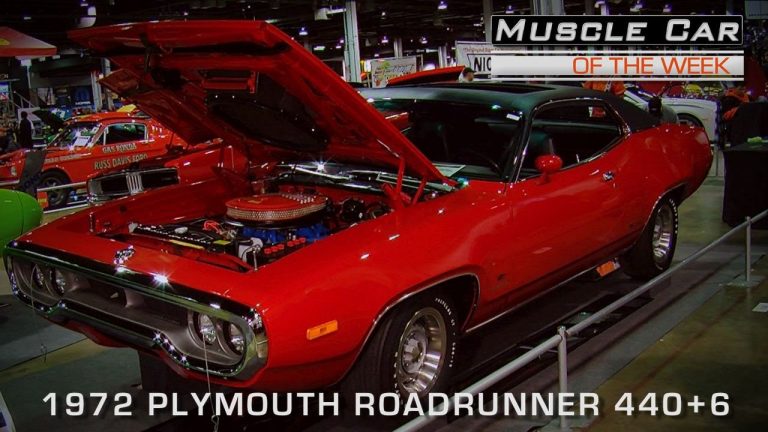 Muscle Car Of The Week Video Episode #126: 1972 Plymouth Road Runner 440+6 V8TV