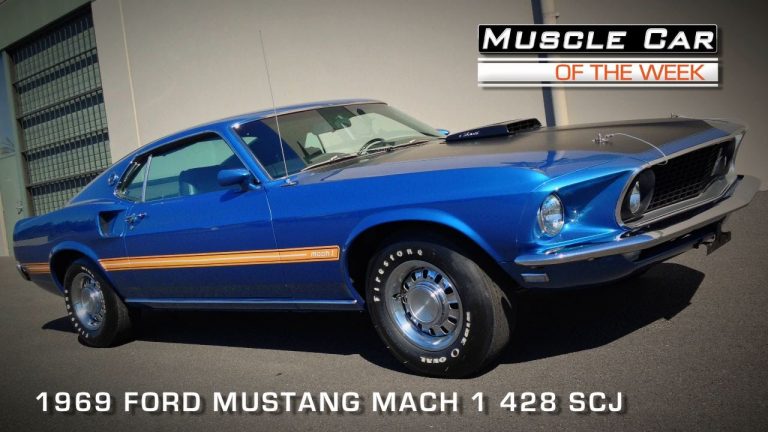 Muscle Car Of The Week Video Episode #91: 1969 Ford Mustang Mach 1 428 Super Cobra Jet