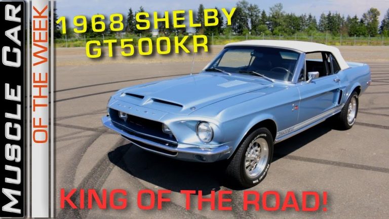 1968 Shelby GT500 KR Convertible: Muscle Car Of The Week Episode 268 V8TV