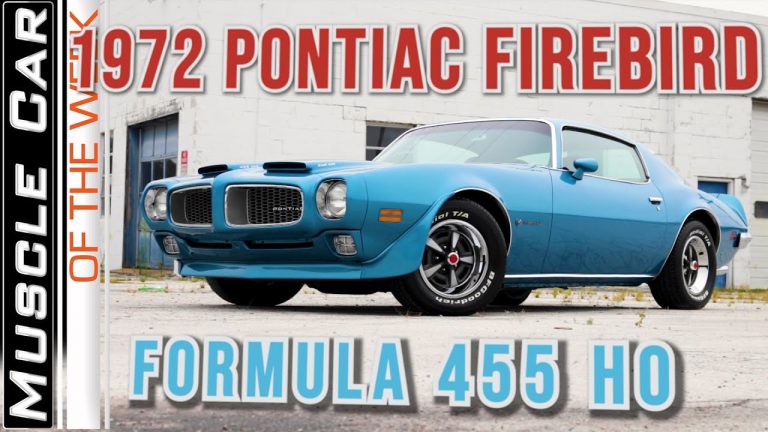 1972 Pontiac Firebird Formula 455 HO – Muscle Car Of The Week Video Episode 371